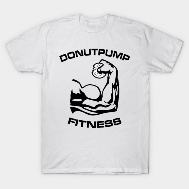 White Frosting DonutPump  OG T-Shirt by DonutPumpFitness